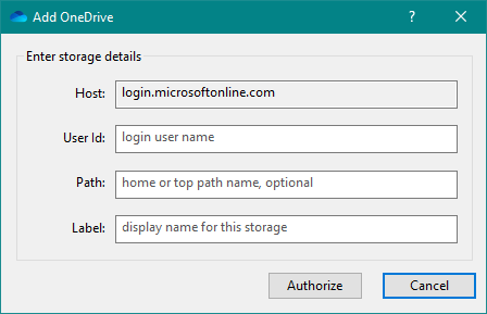 Add OneDrive